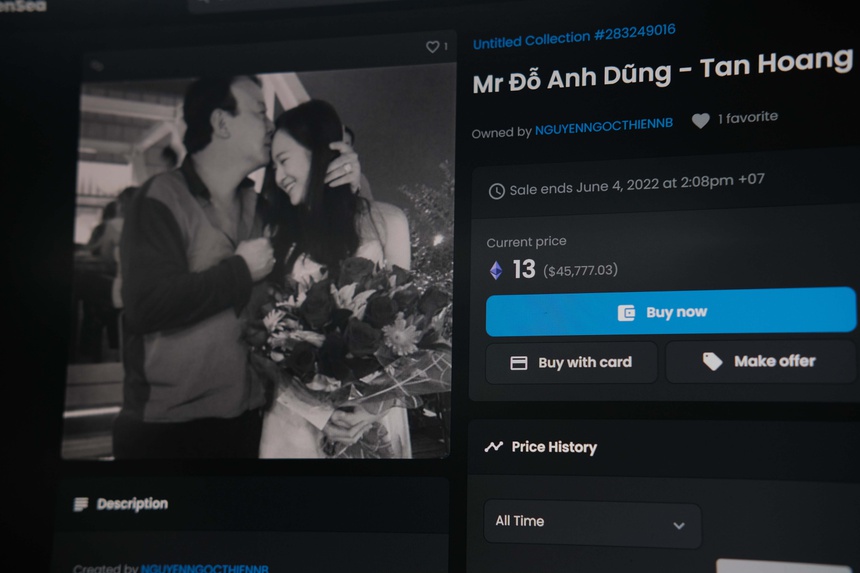 NFT hình chủ tịch Tân Hoàng Minh được rao giá 53.000 USD-2