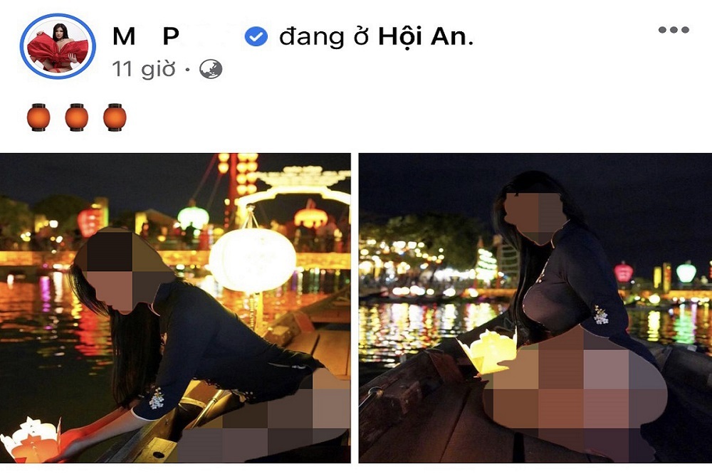 Nữ siêu mẫu mặc phản cảm gây tranh cãi: Không đăng ký lưu trú tại Hội An-1