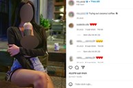 Phẫn nộ: Nữ du khách hở bạo ở Hội An tiếp tục đăng ảnh tạo dáng phản cảm với cà phê Việt Nam