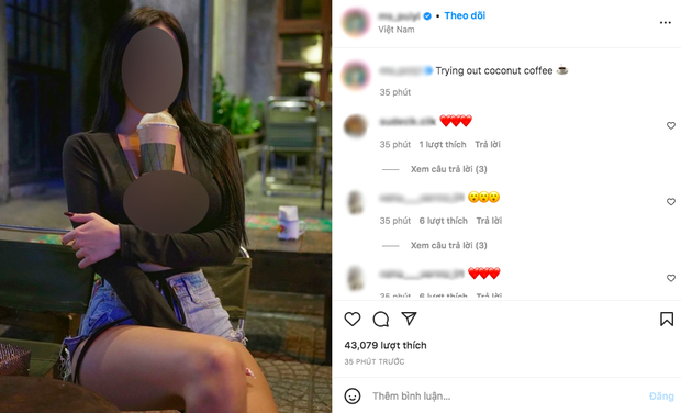 Phẫn nộ: Nữ du khách hở bạo ở Hội An tiếp tục đăng ảnh tạo dáng phản cảm với cà phê Việt Nam-1