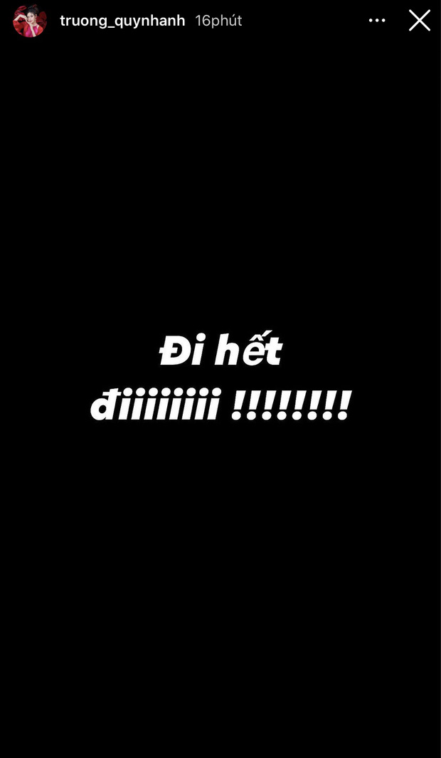 Trương Quỳnh Anh bất ngờ đăng status nền đen kèm caption gây hoang mang, chuyện gì đây?-1