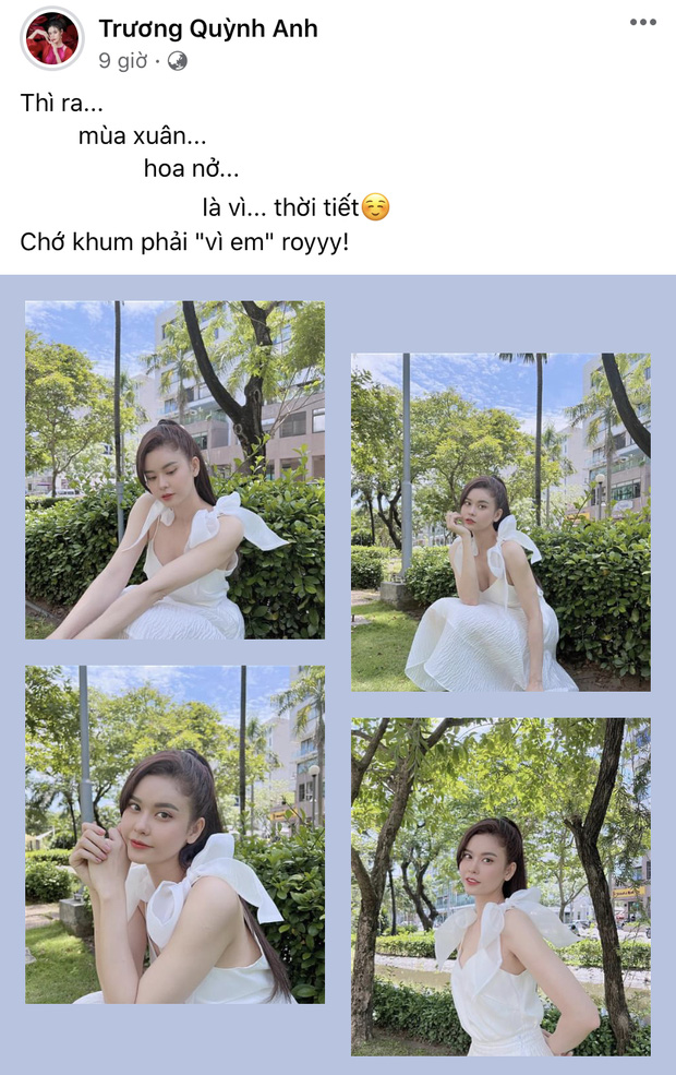 Trương Quỳnh Anh bất ngờ đăng status nền đen kèm caption gây hoang mang, chuyện gì đây?-2