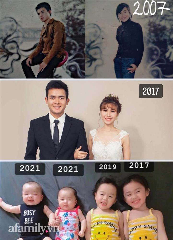 5 năm sinh 4 đứa con, mẹ bỉm bật khóc khi nghĩ đến khoảnh khắc mang bầu, chưa 1 lần hối hận vì có người chồng hết mực thương yêu-1