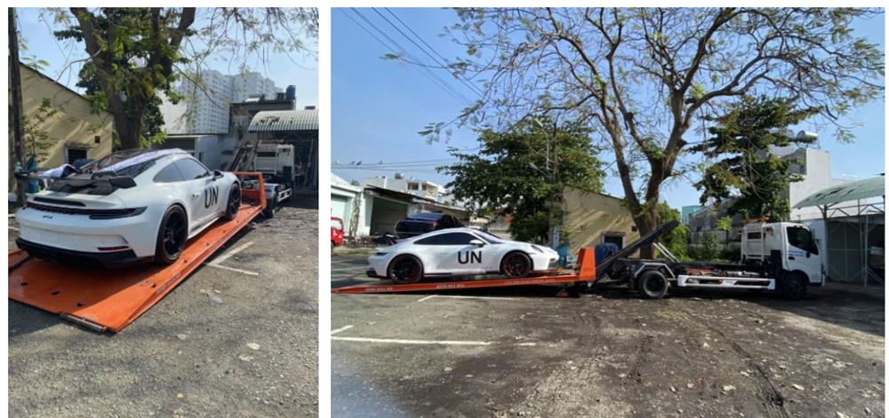 Đại gia cà phê Trung Nguyên sắm Porsche 911 GT3 2022 giống của Nguyễn Quốc Cường, vừa nhận xe đã gắn một chi tiết nhận diện-3