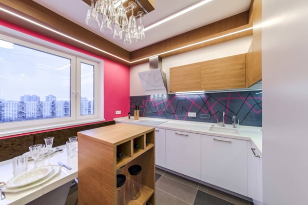 Cách bố trí hợp lý ánh sáng giúp&nbsp;không gian nhà bếp thêm ấm cúng-15