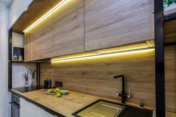 Cách bố trí hợp lý ánh sáng giúp không gian nhà bếp thêm ấm cúng-5