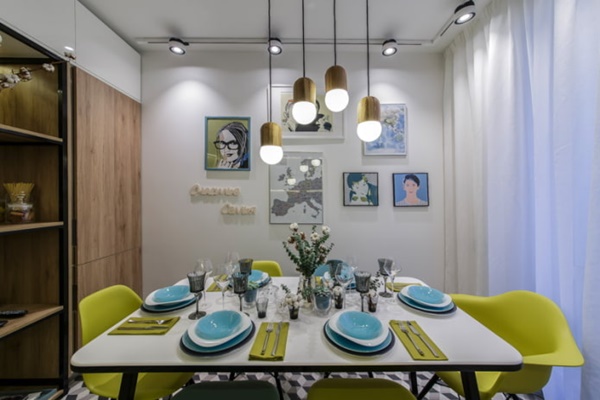 Cách bố trí hợp lý ánh sáng giúp&nbsp;không gian nhà bếp thêm ấm cúng-21