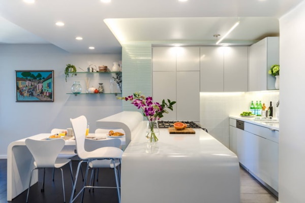 Cách bố trí hợp lý ánh sáng giúp không gian nhà bếp thêm ấm cúng-10