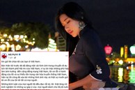 Nữ người mẫu người Malaysia mặc đồ phản cảm chụp ảnh ở Hội An xin lỗi cộng đồng Việt Nam