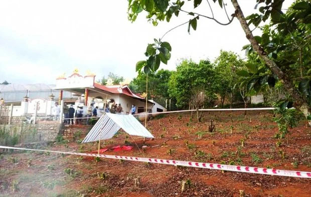 Mưa lớn làm phát lộ thi thể người vợ nghi bị chồng giết ở Đà Lạt-1