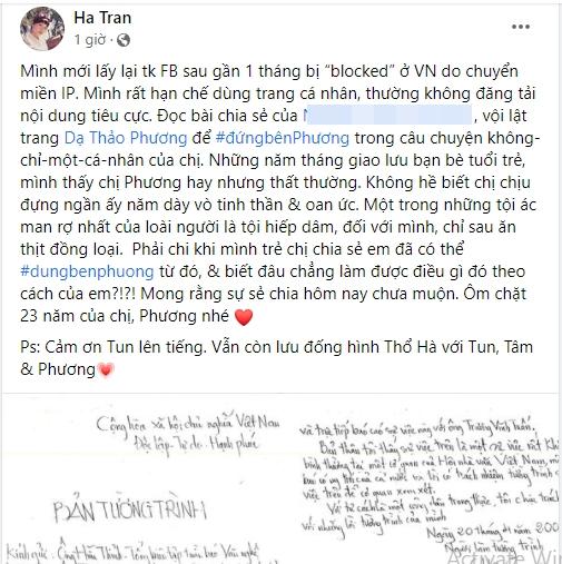 Sao Việt lên tiếng vụ nhà thơ Dạ Thảo Phương tố bị cưỡng hiếp-10