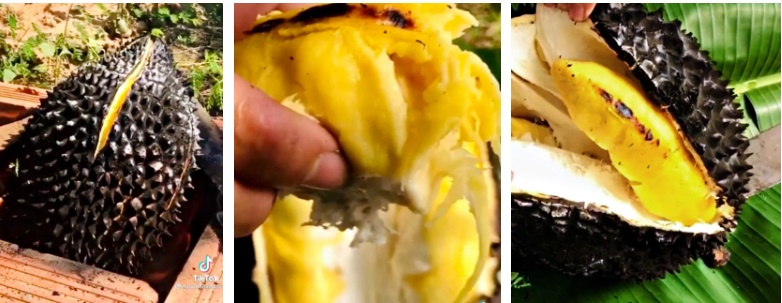 Dân mạng trầm trồ với thứ quả bốc khói trông giống hệt trứng rồng, bổ ra mới biết là món ngon tuyệt phẩm-3