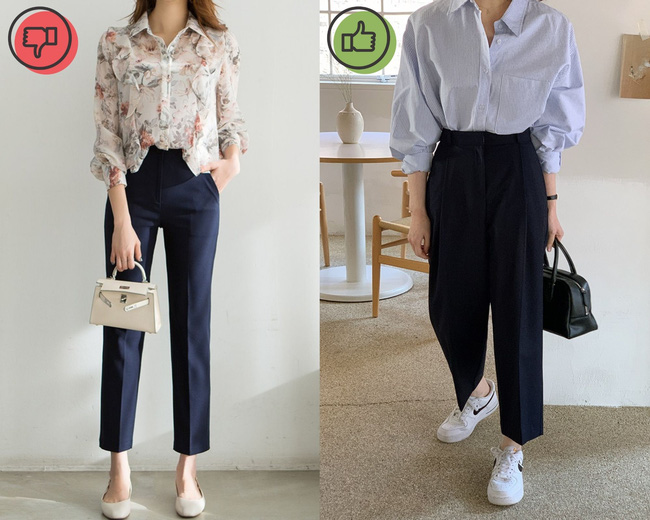 4 kiểu quần dài không xấu, nhưng lại khiến chị em trông già chát-2