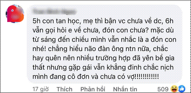 Các bà vợ dở khóc dở cười chuyện con lớp 2 chồng đón ở lớp 1: Hay quên nên nhiều đàn ông có vợ gặp gái trẻ vẫn khẳng định chắc nịch đang cô đơn!-2