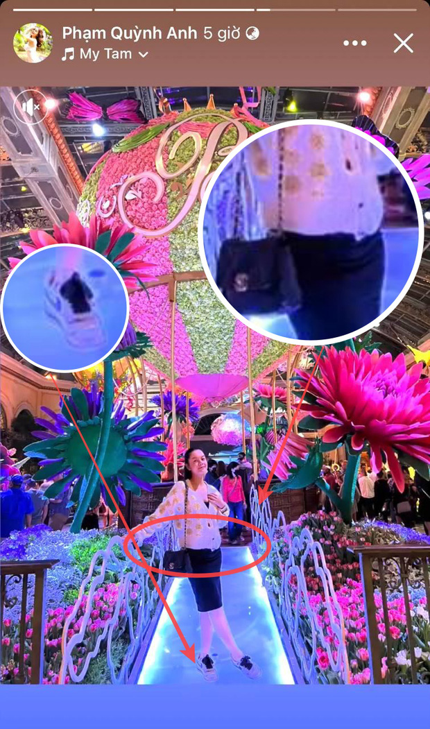 Phạm Quỳnh Anh để lộ rõ vòng 2 lùm lùm và 1 dấu hiệu bầu bí khi vi vu ở Mỹ?-1