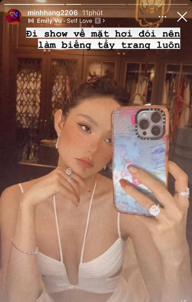 Cuối cùng Minh Hằng cũng khoe cận nhẫn cầu hôn của chồng đại gia, zoom viên kim cương mà choáng!-1