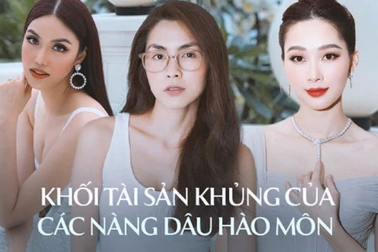 Khối tài sản khủng của các nàng dâu Vbiz: Hà Tăng có gì trong biệt thị triệu đô, Đàm Thu Trang quá khủng!