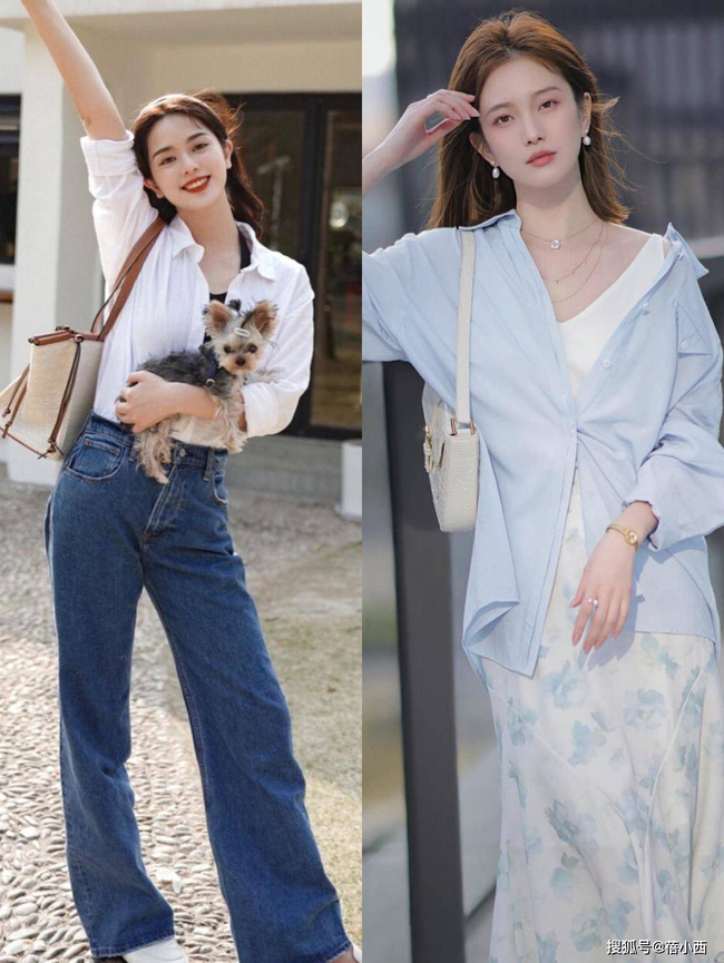 6 chiêu mix sơ mi sang chảnh, hack tuổi đỉnh cao mà nàng ngoài 30 có thể diện đến công sở-4