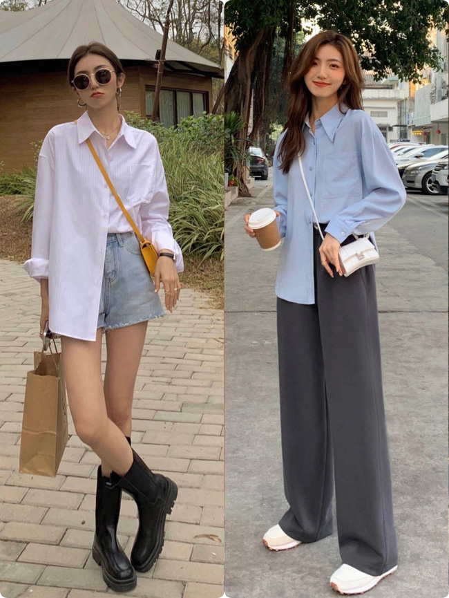 6 chiêu mix sơ mi sang chảnh, hack tuổi đỉnh cao mà nàng ngoài 30 có thể diện đến công sở-8