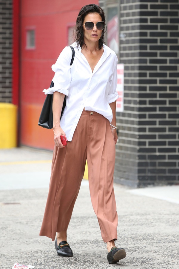 Gu diện quần ống rộng của sao Hollywood: Càng đơn giản càng đẹp-9