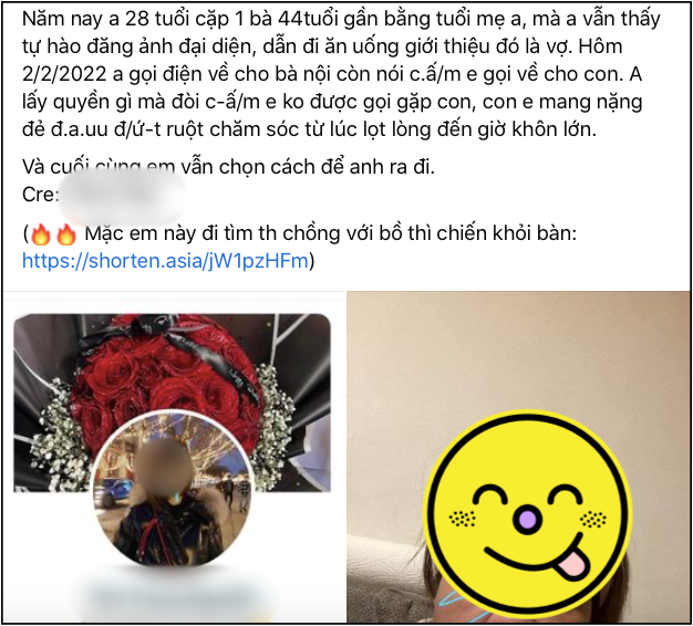 Chồng 28 ngoại tình với bồ 44 tuổi, nhờ nhân tình viết hộ đơn ly hôn khiến vợ uất đến muốn tự vẫn!-1