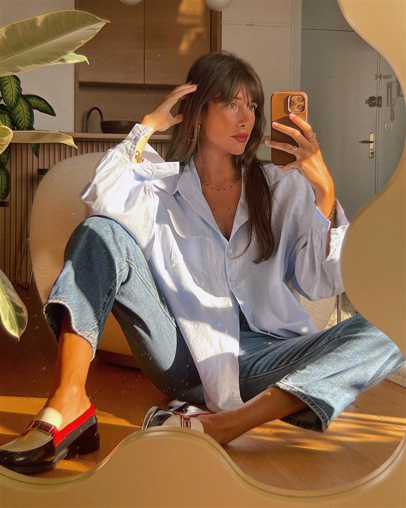 4 kiểu áo sơ mi chuẩn gu gái Pháp, cứ mặc là sang chảnh không ai bằng-16