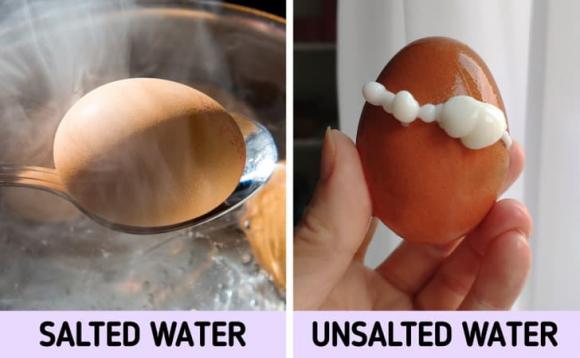 Đơn giản như luộc trứng nhưng nhiều người không cho thứ này vào nước bảo sao trứng hay nứt vỡ và những sai lầm phổ biến khi nấu ăn-1
