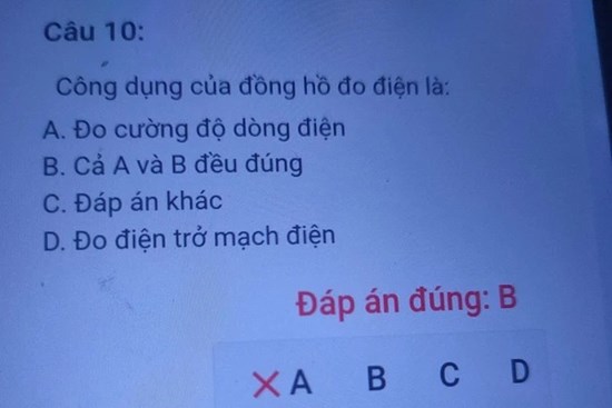 Nhìn câu hỏi môn Công nghệ, học trò