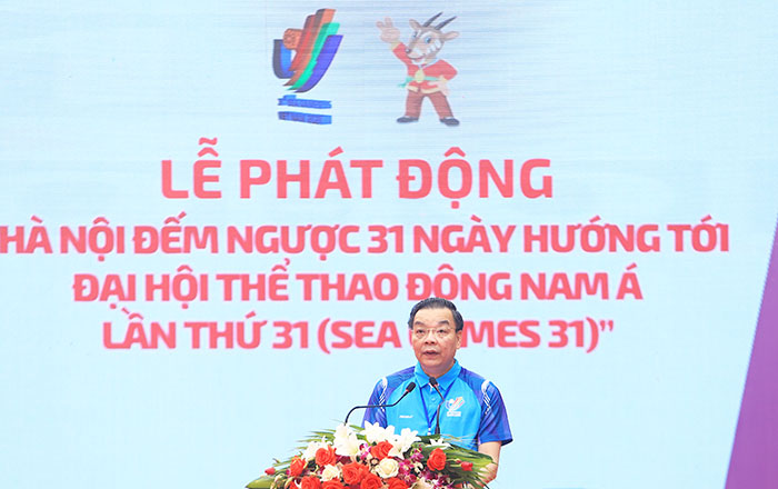 Phát động Hà Nội đếm ngược 31 ngày hướng tới SEA Games 31-3