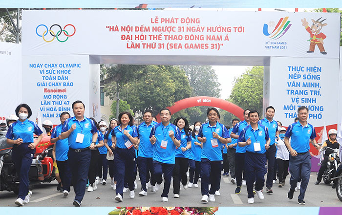 Phát động Hà Nội đếm ngược 31 ngày hướng tới SEA Games 31-4