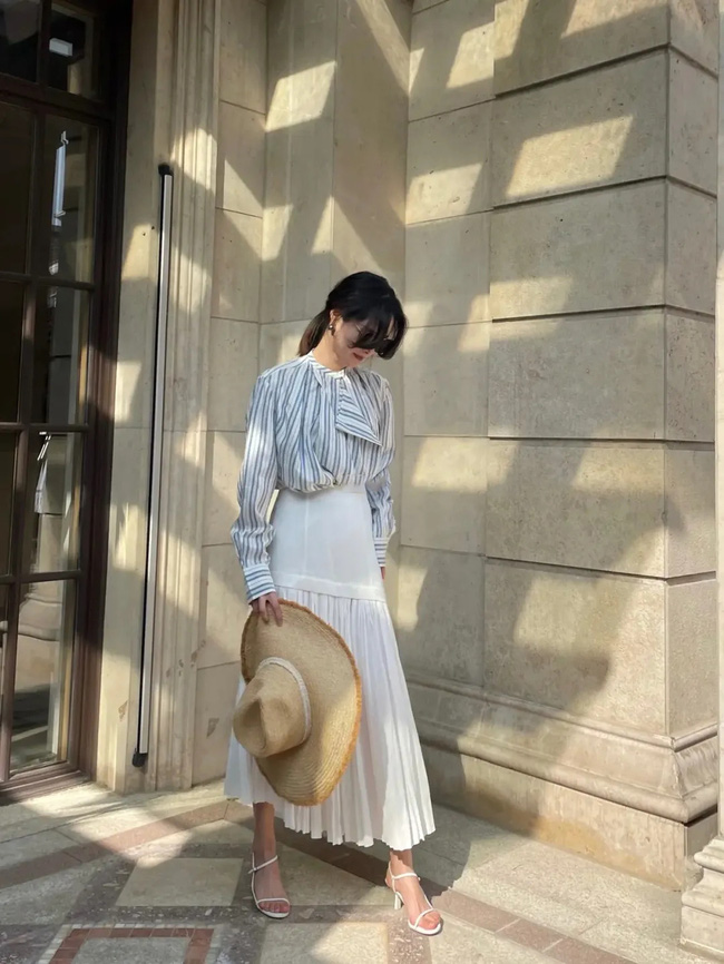 Street style Châu Á: Loạt quý cô diện đồ đơn giản nhưng nhìn vẫn đẹp không rời mắt-6