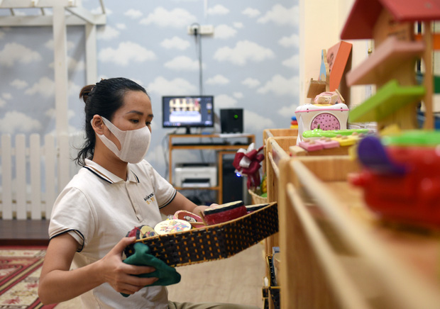 Các trường mầm non ở Hà Nội chuẩn bị cho trẻ em đi học trở lại vào TUẦN NÀY-2