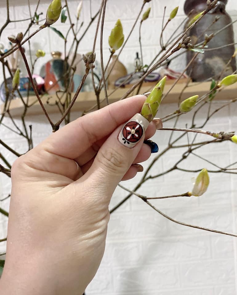 Thú chơi hoa củi khô” Tây Bắc lại rộ loại mới, nụ hoa phớt hồng nở ra trắng muốt hút chị em lùng mua-8