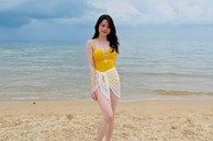 Bạn gái cũ Quang Hải - Huỳnh Anh hiếm hoi đăng ảnh diện áo tắm, cuộc sống ra sao hậu chia tay?