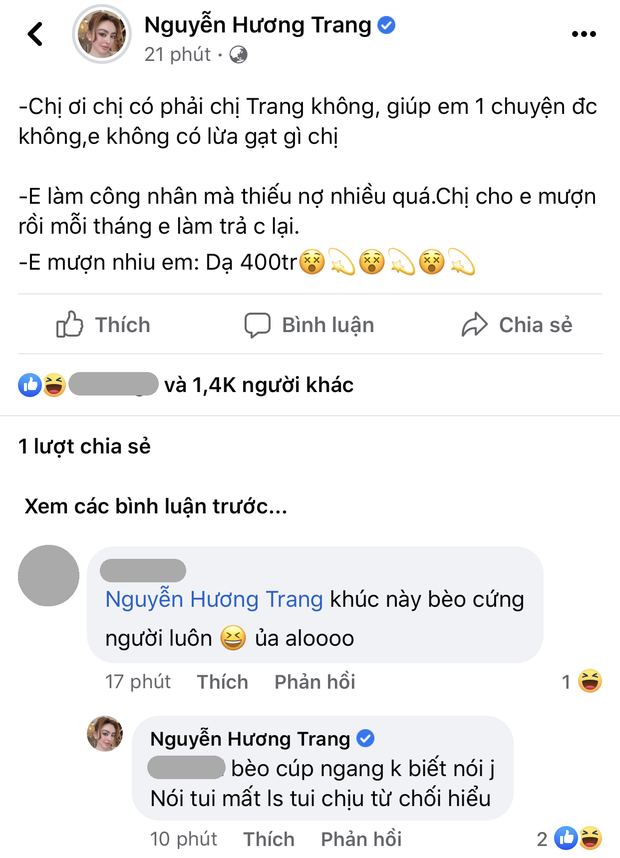 Người lạ gọi điện vay 400 triệu, Trang Nemo chấp nhận bị nói mất lịch sự để làm 1 việc cực gắt-2