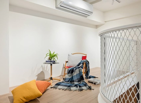 Tận dụng chiều cao thiết kế không gian sống thoáng đãng, giếng trời đón ánh nắng ấm ấp&nbsp;cả&nbsp;4 mùa-12