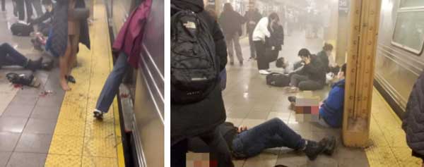 Đã xác định nghi phạm liên quan đến vụ xả súng tại ga tàu điện ngầm Mỹ khiến hàng chục người thương vong-1