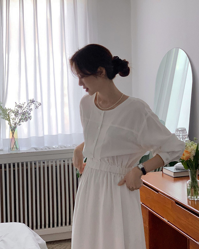 Búi tóc thì bạn nên mặc 13 kiểu trang phục này, gặp ai cũng sẽ được khen sang chảnh sành điệu-9