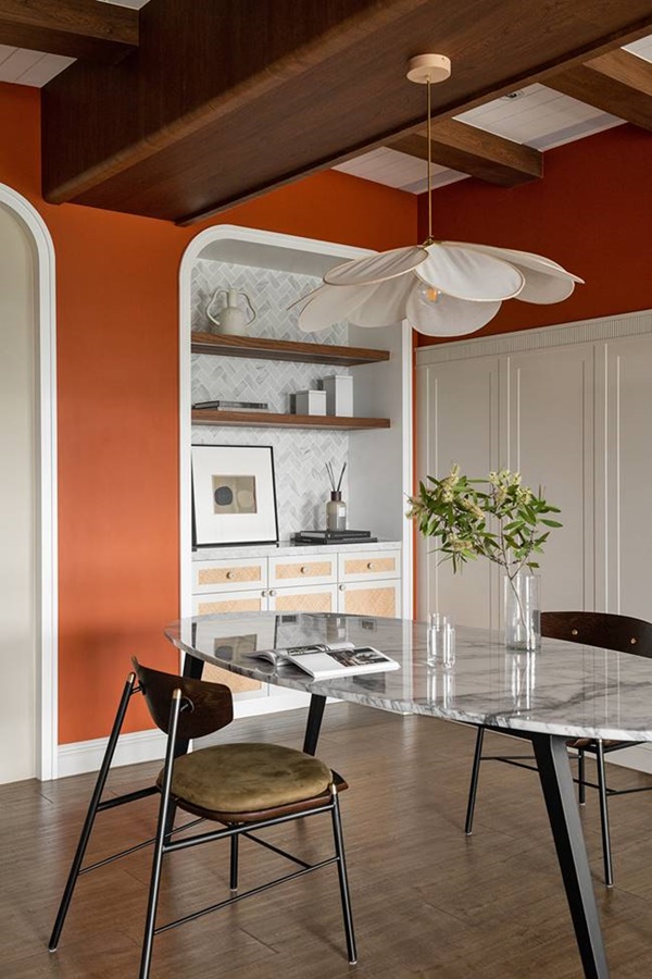 Kết hợp gam màu cam và xanh lá cây, căn hộ mang phong cách trẻ trung, phóng khoáng đậm chất nghệ sĩ-10