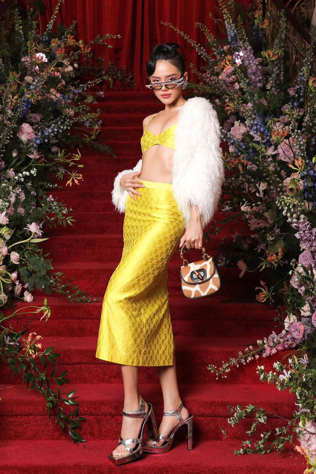 NHẤT và BÉT trên thảm đỏ Gucci: Hà Hồ, Thanh Hằng gánh còng lưng cho loạt đàn em diêm dúa đến tận cái gót chân-11