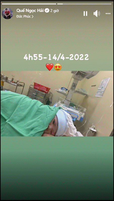 Vợ Quế Ngọc Hải hạ sinh em bé thứ hai, trong cơn đau đẻ vẫn làm một việc khiến chồng đến thần kinh mất-1