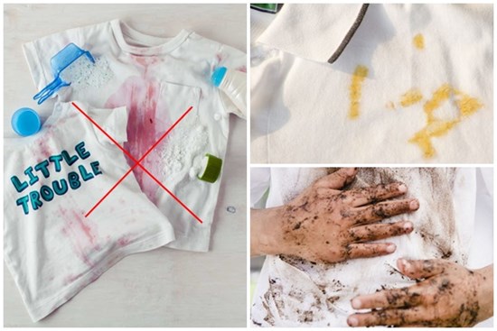 Mẹ bỉm mách mẹo tẩy trắng mọi vết bẩn cứng đầu trên quần áo trẻ, cực an toàn mà chỉ tốn vài nghìn lẻ