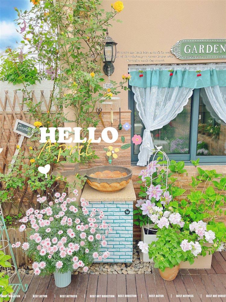 Khu vườn sân thượng chỉ rộng 20m² nhưng khiến chị em thành phố đỏ mắt ghen tị” bởi khung cảnh quá đỗi bình yên, thơ mộng-21