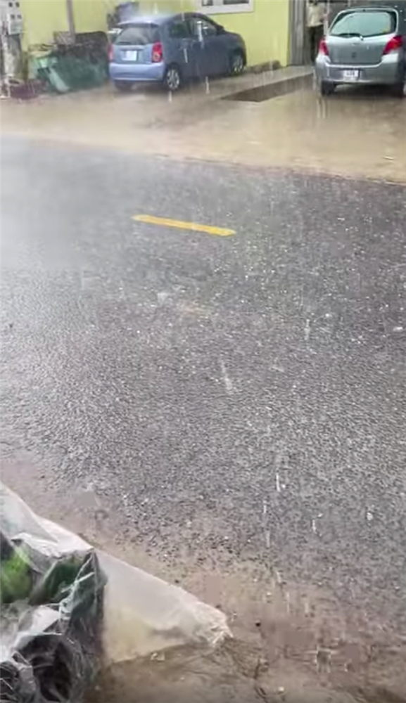 Cảnh tượng đáng báo động ở Đà Lạt sau cơn mưa lớn đầu mùa: Nước cuốn như lũ, có cả mưa đá bể trời!-4