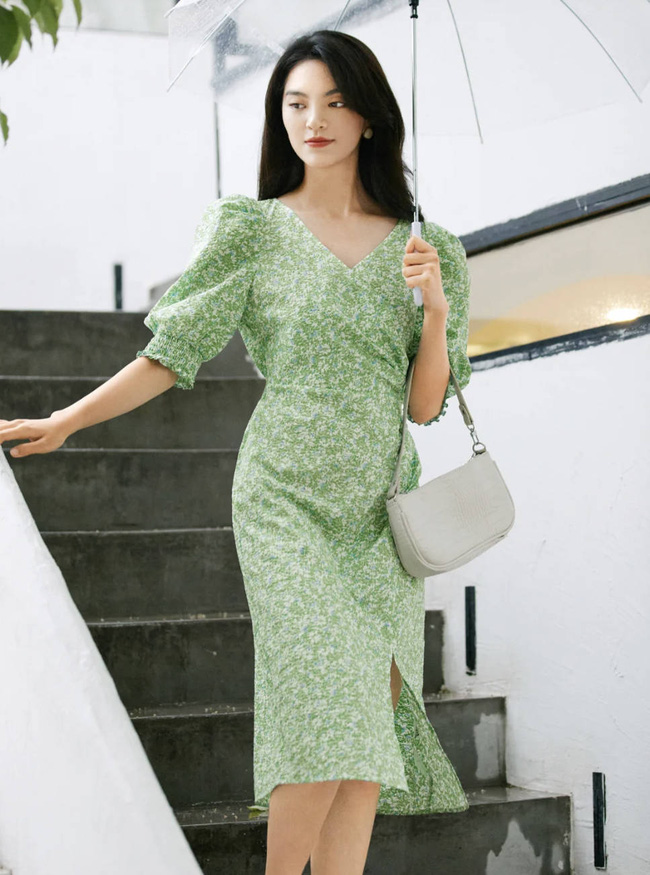 2 kiểu váy liền che eo thô bụng mỡ, cứ mặc lên là thon gọn mà nàng 30+ không thể làm ngơ-2