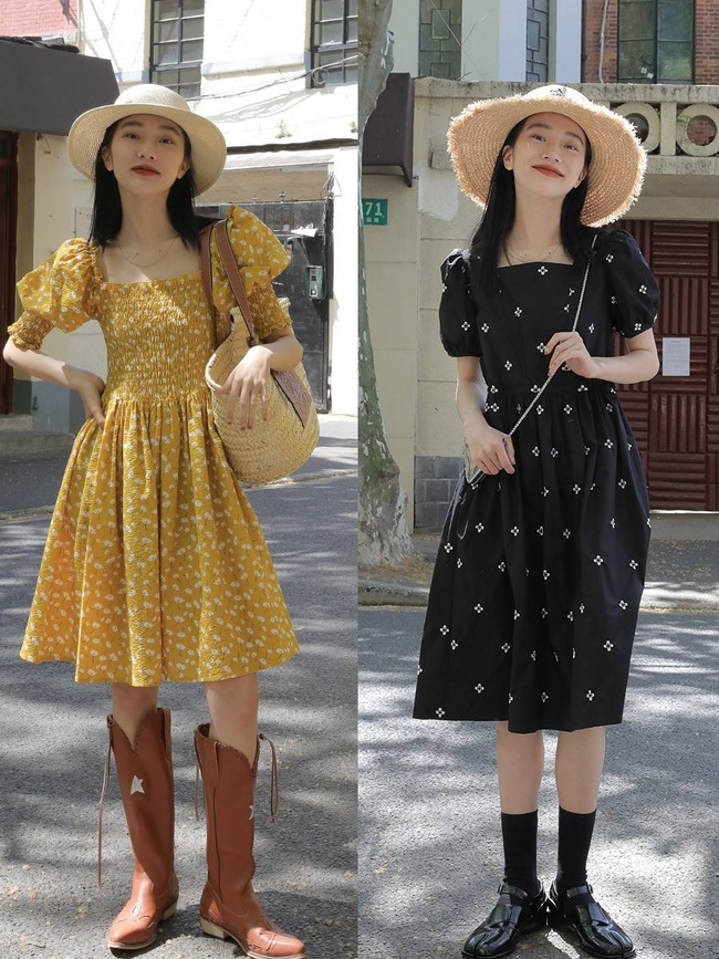 2 kiểu váy liền che eo thô bụng mỡ, cứ mặc lên là thon gọn mà nàng 30+ không thể làm ngơ-8