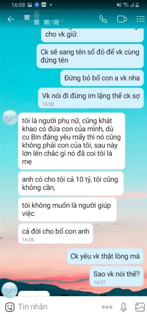Biết vợ thức trắng 3 đêm chăm sóc con, tôi quyết định cho cô ấy cùng đứng tên sổ đỏ, thế mà vợ lại muốn bỏ hai bố con-3