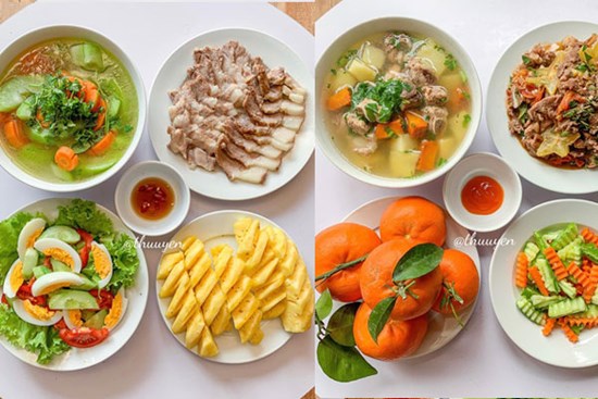 Cô nàng 9x gợi ý mâm cơm ngày hè hấp dẫn, trời nắng nóng đến mấy nhìn là muốn ăn