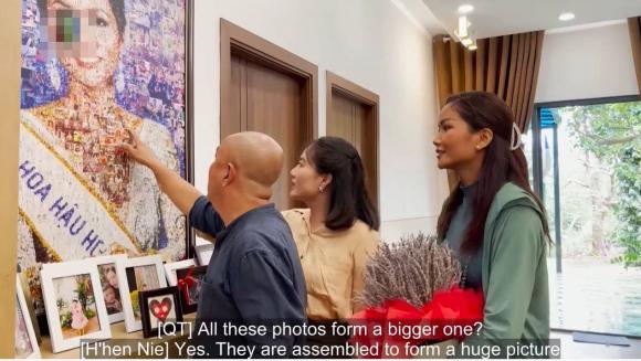 Ngọc Lan và Quốc Thuận thăm nhà HHen Niê, nàng hậu khoe toàn bộ không gian căn biệt thự xây cho bố mẹ-5