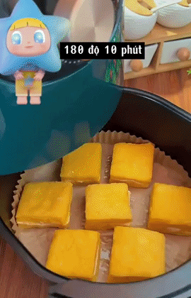 Có nồi chiên không dầu mà chưa thử làm món bánh này thì quá phí: Thao tác 5 phút là xong, ai ăn cũng khen tấm tắc!-3